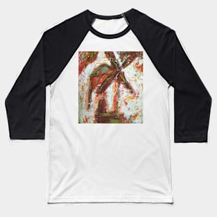 Windmill in La Mancha Baseball T-Shirt